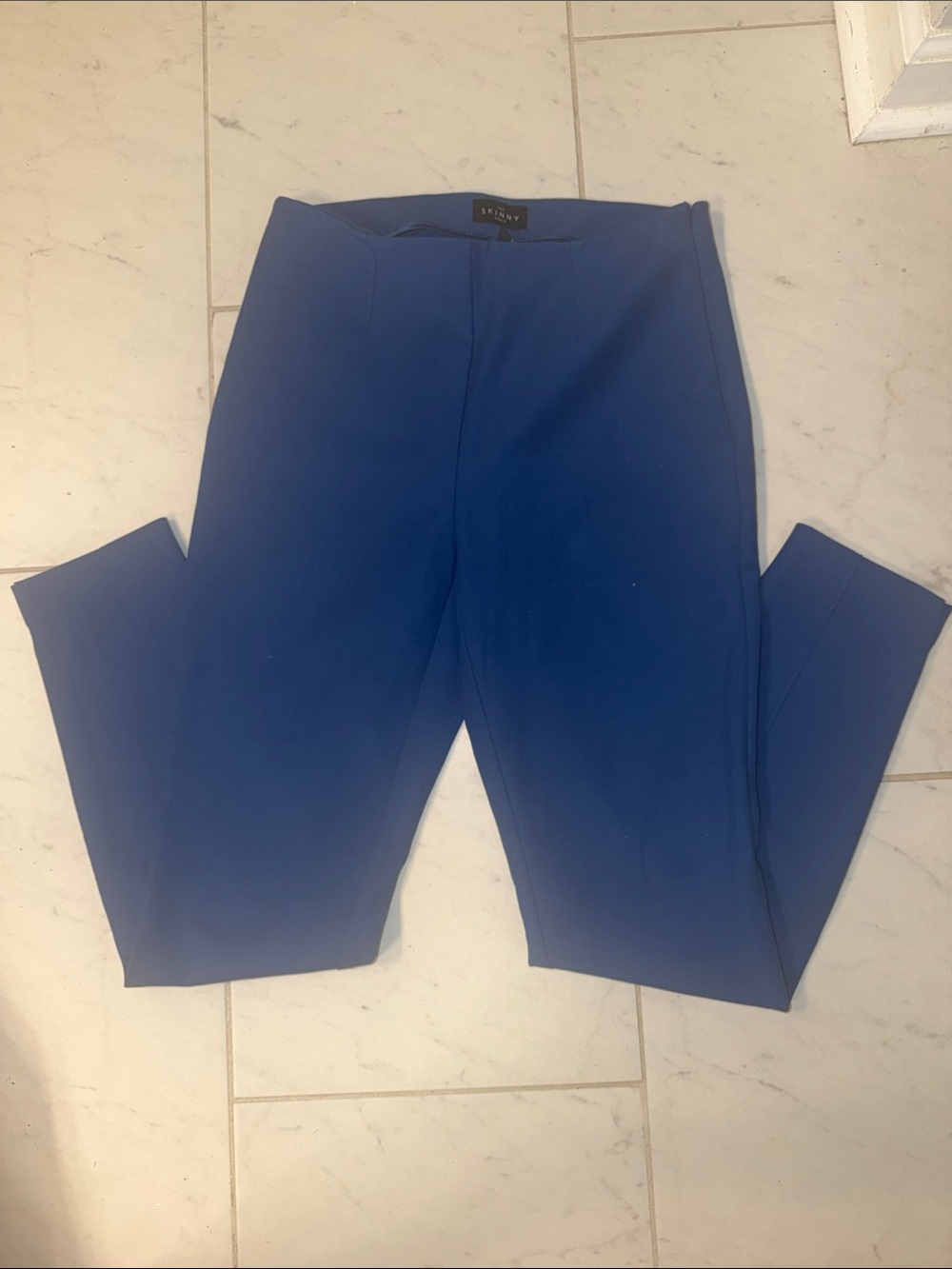 White House Black Market Royal Blue Ankle Crop Pants